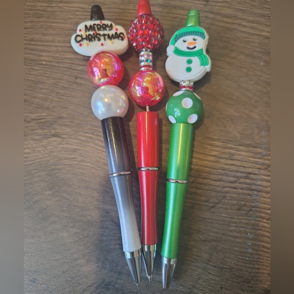 🩰 Christmas/Holiday Pens Set Of 3 (Randomly Selected) - Picture 2 of 15